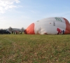 Aufbau des Ballons in Oyten