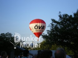 Barnstorf Ballonfahrer Festival im Sommer 