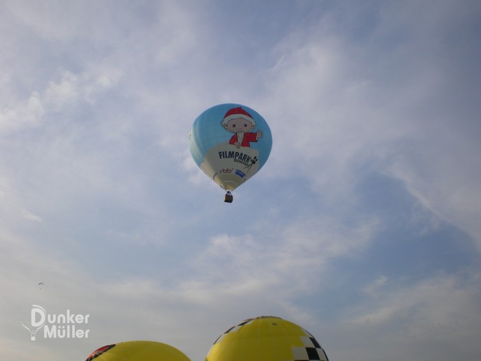 Ballonfahren Vechta mal hoch über allen Gipfeln, mal tiefer über der