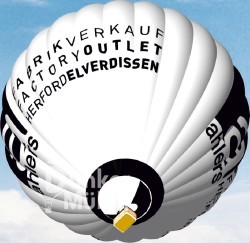 Ballon Werbekampagne