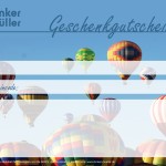 Heißluftballon Gutschein