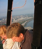 Heißluftballon für zwei Heiratsantrag Hamburg