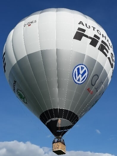 Aufregende Ballonfahrt in Sottrum - Auf den Spuren der Montgolfière den Erfindern des Heißluftballons, der Montgolfière.