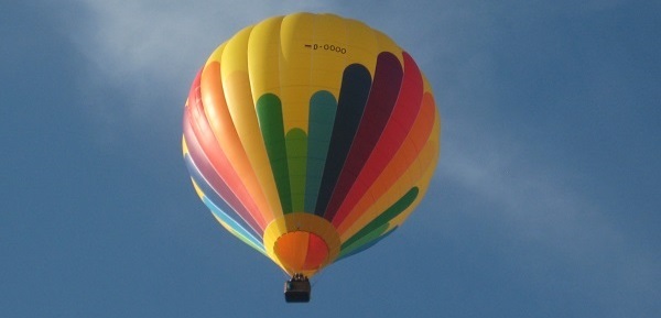 Heißluftballonfahrt